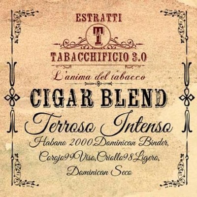 Tabacchificio 3.0 Cigar Blend - TERROSO INTENSO aroma 20ml