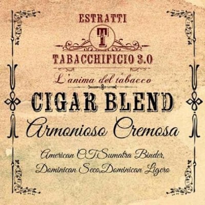 Tabacchificio 3.0 Cigar Blend - ARMONIOSA CREMOSA aroma 20ml