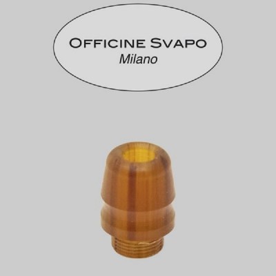 Officine Svapo Collection DRIP TIP ROOK A VITE Metacrilato - Ambra