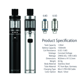 Justfog - KIT FOG1 1500mAh