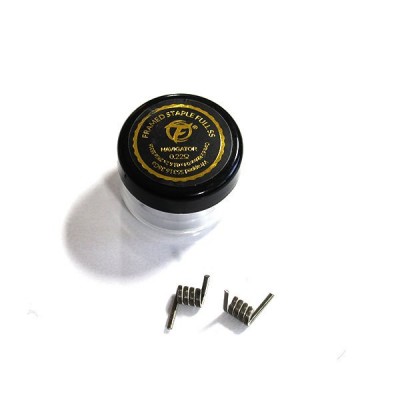 FumyTech prebuilt coil FRAMED STAPLE FULL SS 0.22ohm ID 4.4mm 2pcs