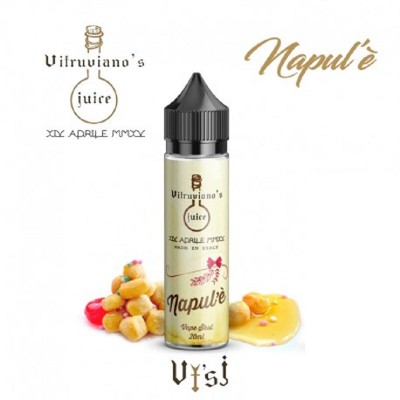 SHOT - Vitruviano's Juice - NAPUL'E'- aroma 20+40 in flacone da 60ml