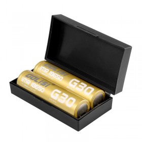 18650 - GOLISI G30 IMR 3000mAh 20A PROTECTED - 2 PEZZI - Flat top