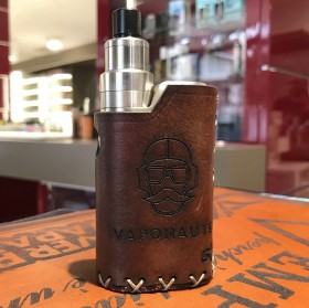 Vaponaute - La Petite COVER IN CUOIO by Cover per Svapatori - OLD BROWN