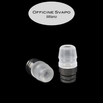 Officine Svapo Collection DRIP TIP ROOK A VITE Metacrilato - Trasparente