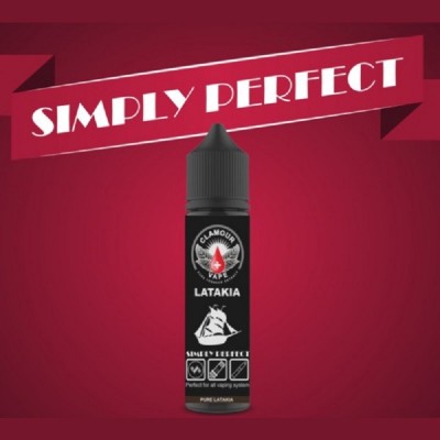 SHOT - Clamour Vape - Simply Perfect - LATAKIA - aroma 20+40 in flacone da 60ml