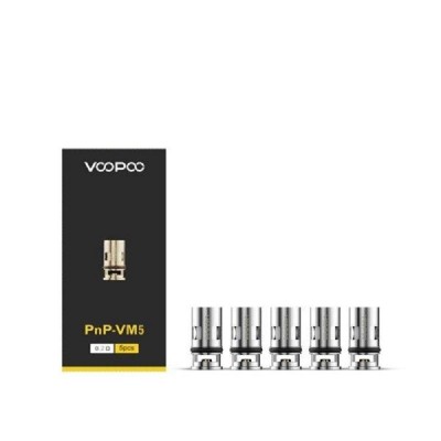Voopoo - Vinci / Drag / Argus Pod Mod RESISTENZE PNP VM5 0.20ohm - PACK 5 PEZZI