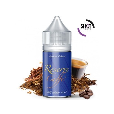 MINI SHOT - Angolo della guancia - Tabacco microfiltrato - RESERVE CAFFE' - aroma 10+10 in flacone da 30ml