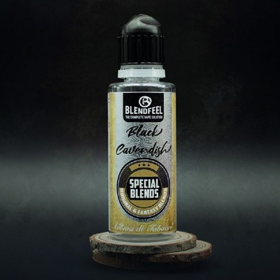 SHOT - BlendFeel Tabacco - BLACK CAVENDISH - aroma 40+80 in flacone da 120ml