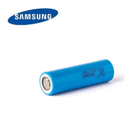21700 - Samsung 50E 4900mAh 9.8A - Flat Top
