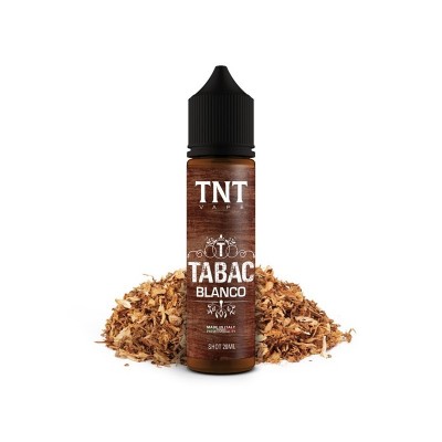 SHOT - TNT Vape - Tabac - BLANCO - aroma 20+40 in flacone da 60ml
