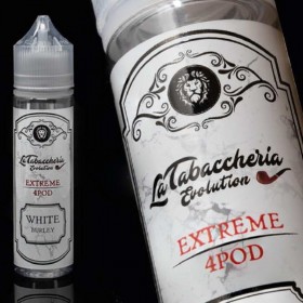 - SHOT SERIES - La Tabaccheria EXTREME 4POD - WHITE BURLEY - aroma 20ml
