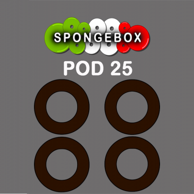 SpongeBox - ANELLO PER POD MOD 25mm - 4 PEZZI