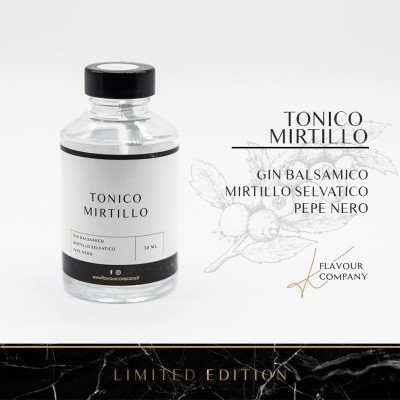 SHOT - K Flavour Company - I Tonici - TONICO MIRTILLO - aroma 30+70 in flacone da 100ml