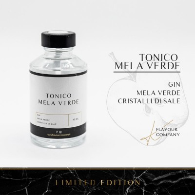 SHOT - K Flavour Company - I Tonici - TONICO MELA VERDE - aroma 30+70 in flacone da 100ml