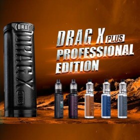 Voopoo - DRAG X PLUS MOD KIT con TPP POD TANK 100W - Professional Edition