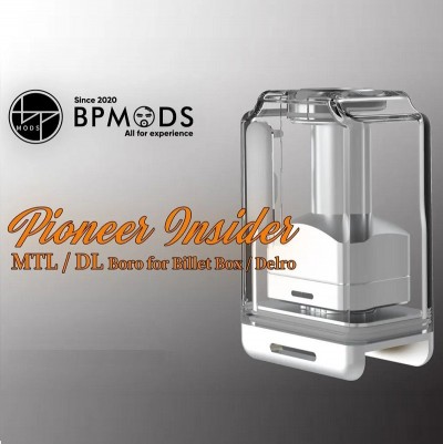 BP Mods - PIONEER INSIDER 4ml MTL / DL RBA per Billet Box