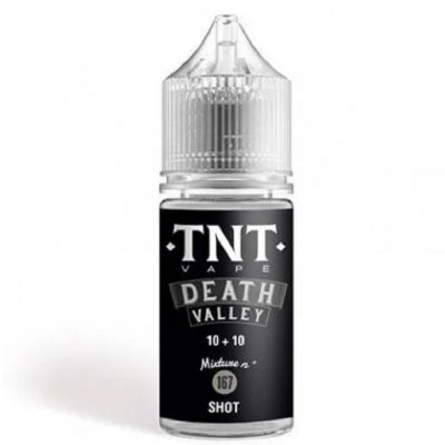MINI SHOT - TNT Vape - Distillati Puri - DEATH VALLEY - aroma 10+10 in flacone da 30ml