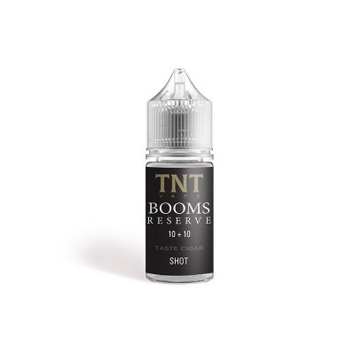 MINI SHOT - TNT Vape - BOOMS RESERVE - aroma 10+10 in flacone da 30ml