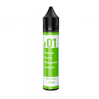 MINI SHOT - 0861 Vape / Tob Pharma - 01 - aroma 10+10 in flacone da 30ml
