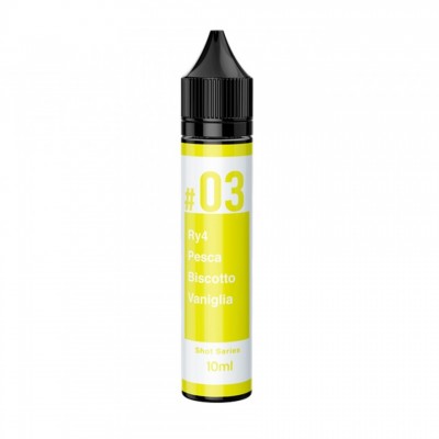 MINI SHOT - 0861 Vape / Tob Pharma - 03 - aroma 10+10 in flacone da 30ml