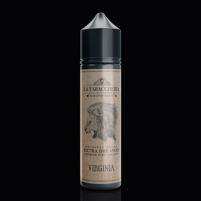 SHOT - La Tabaccheria EXTRA DRY 4POD - Original White - VIRGINIA - aroma 20+40 in flacone da 60ml