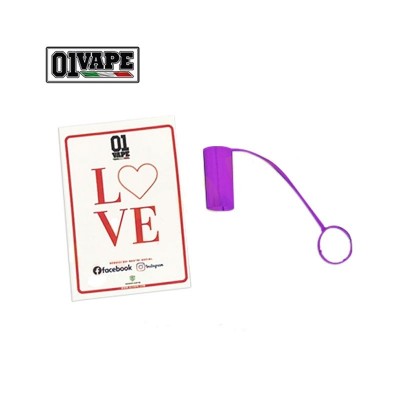 01 Vape -  LOVE - Salva filtro per kiwi - PURPLE