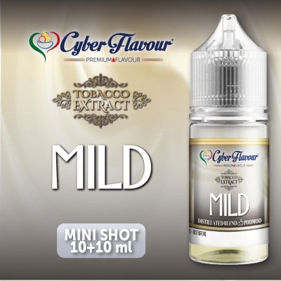 MINI SHOT - Distillato Blend - Cyber Flavour - MILD - aroma 10+10 in flacone da 30ml