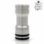 BlackStar - Build Your Drip tip BASE - LARRY STAINLESS STEEL