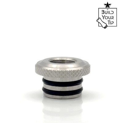 BlackStar - Build Your Drip tip BASE - WALTER STAINLESS STEEL