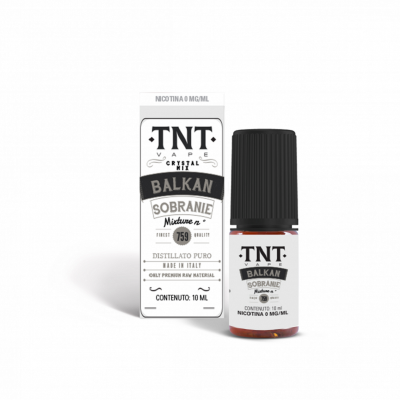 TNT Vape - Distillati Puri BALKAN SOBRANIE MIXTURE 759 - 18mg/ml - Liquido pronto 10ml