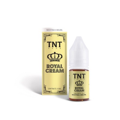 TNT Vape - ROYAL CREAM - 0mg/ml - Liquido pronto 10ml