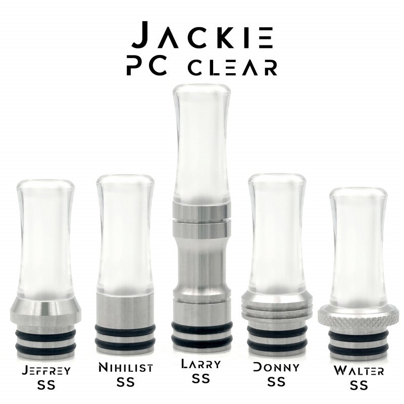 BlackStar Build Your Drip tip HEAD JACKIE PC CLEAR
