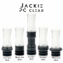 BlackStar - Build Your Drip tip HEAD - JACKIE PC CLEAR