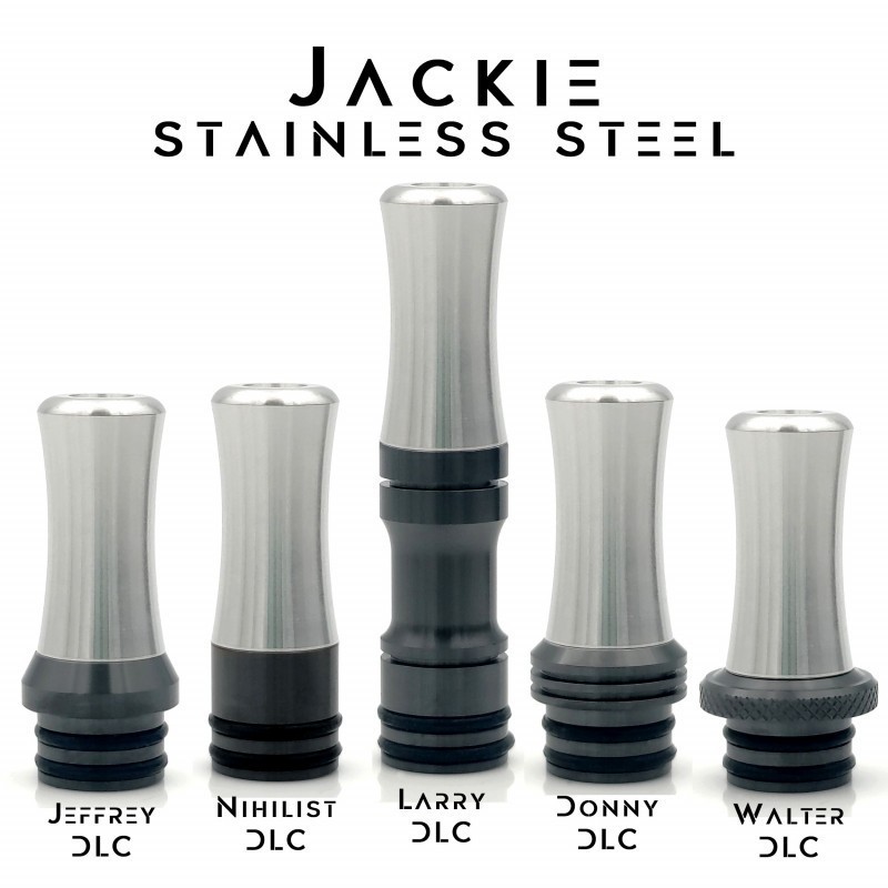 BlackStar Build Your Drip tip HEAD JACKIE STAINLESS STEEL