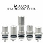 BlackStar - Build Your Drip tip HEAD - MAUDE STAINLESS STEEL