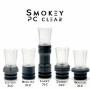 BlackStar - Build Your Drip tip HEAD - SMOKEY PC CLEAR