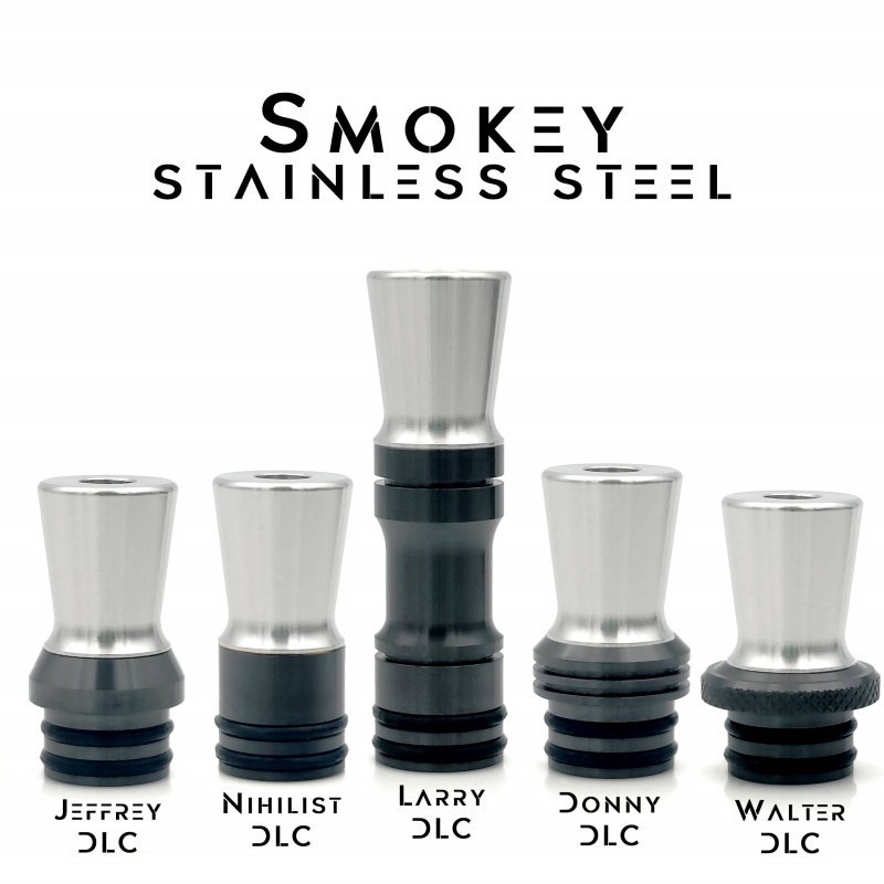BlackStar Build Your Drip tip HEAD SMOKEY STAINLESS STEEL
