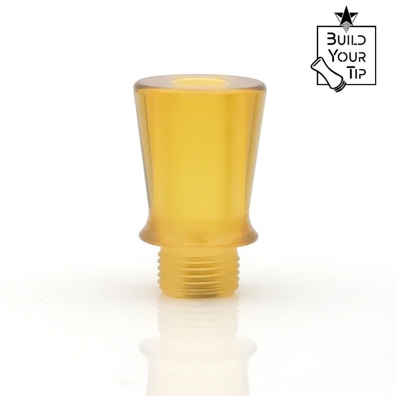 BlackStar Build Your Drip tip HEAD SMOKEY ULTEM CLEAR