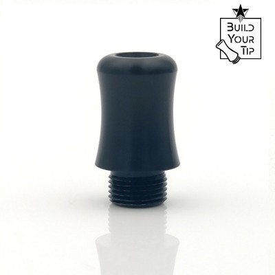 BlackStar - Build Your Drip tip HEAD - STRANGER BLACK DELRIN