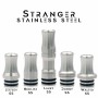 BlackStar - Build Your Drip tip HEAD - STRANGER STAINLESS STEEL