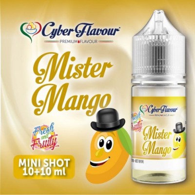 MINI SHOT - Cyber Flavour - MISTER MANGO - aroma 10+10 in flacone da 30ml
