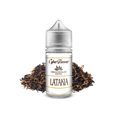 MINI SHOT - Cyber Flavour Tabacco Distillato For Pod - LATAKIA - aroma 10+10 in flacone da 30ml