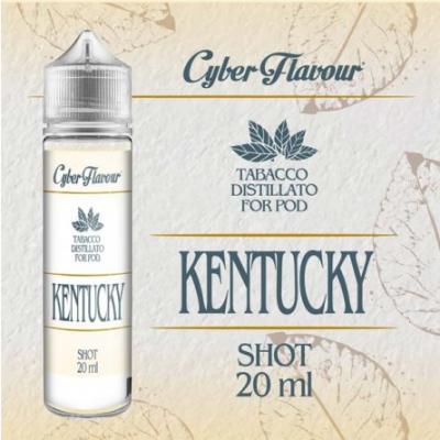 SHOT - Cyber Flavour Tabacco Distillato For Pod - KENTUCKY - aroma 20+40 in flacone da 60ml