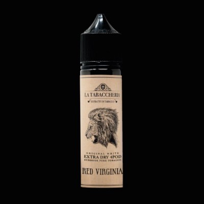 SHOT - La Tabaccheria EXTRA DRY 4POD - Original White - RED VIRGINIA - aroma 20+40 in flacone da 60ml