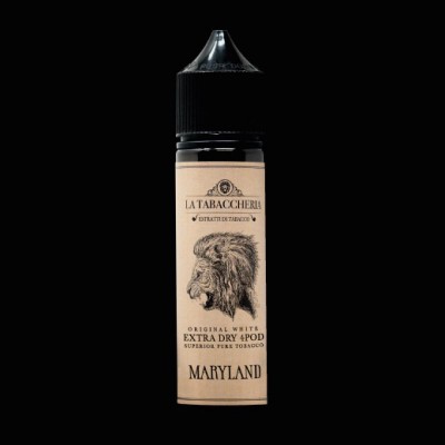 SHOT SERIES - La Tabaccheria EXTRA DRY 4POD - Original White - MARYLAND - aroma 20ml