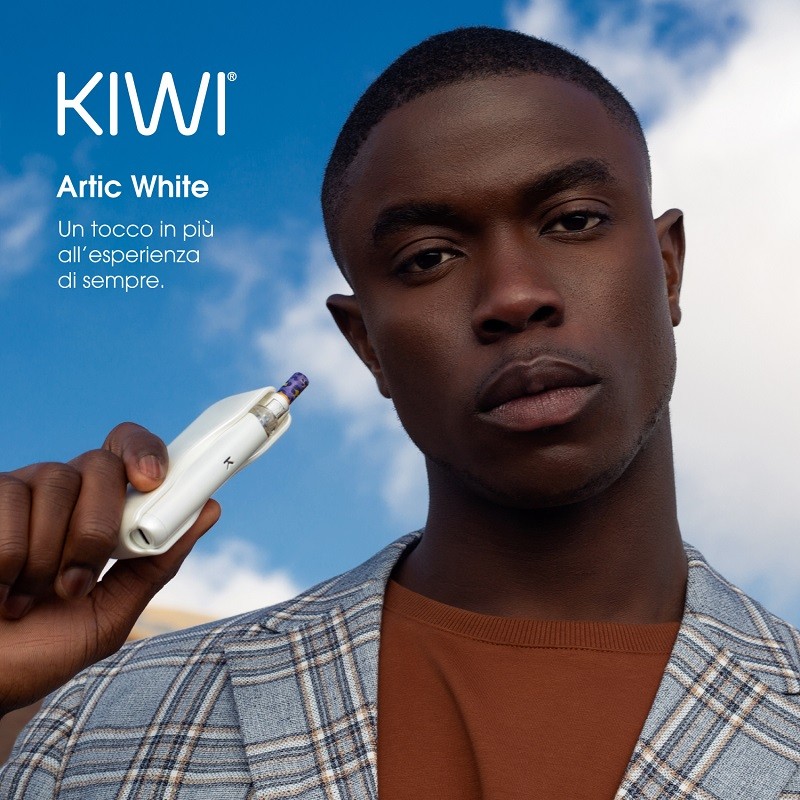 Kiwi Single Pod - Kiwi Vapor Colore Artic White