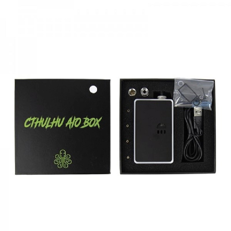 Cthulhu - RBA AIO BOX 18650 - White Delrin