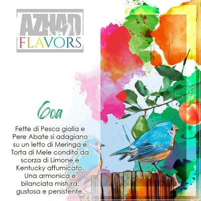 SHOT - Azhad's Elixirs - Flavors - GOA - aroma 20+40 in flacone da 60ml