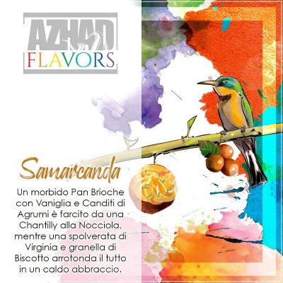 SHOT - Azhad's Elixirs - Flavors - SAMARCANDA - aroma 20+40 in flacone da 60ml